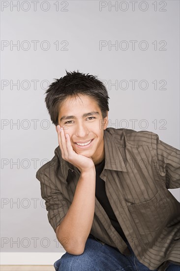 Portrait of teenage boy (16-17). Photo : Rob Lewine