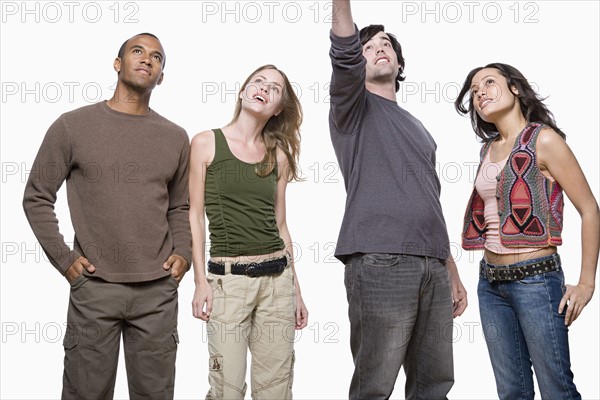 Studio portrait of group of young people. Photo : Rob Lewine