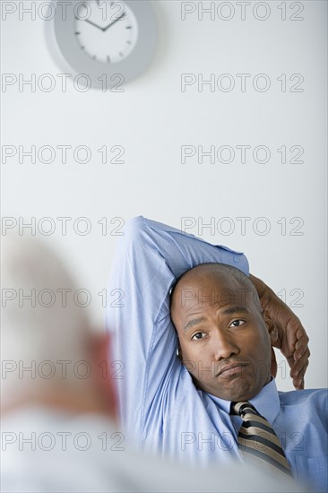 Businessman in office. Photo: Rob Lewine