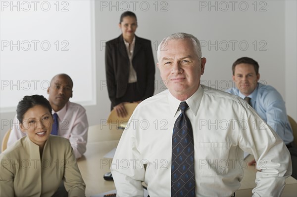 Group photo of business team. Photo : Rob Lewine