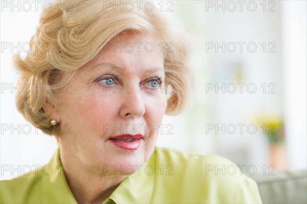 Portrait of smiling senior woman.