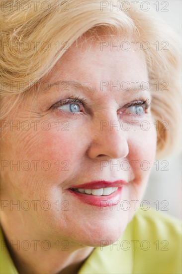 Portrait of smiling senior woman.