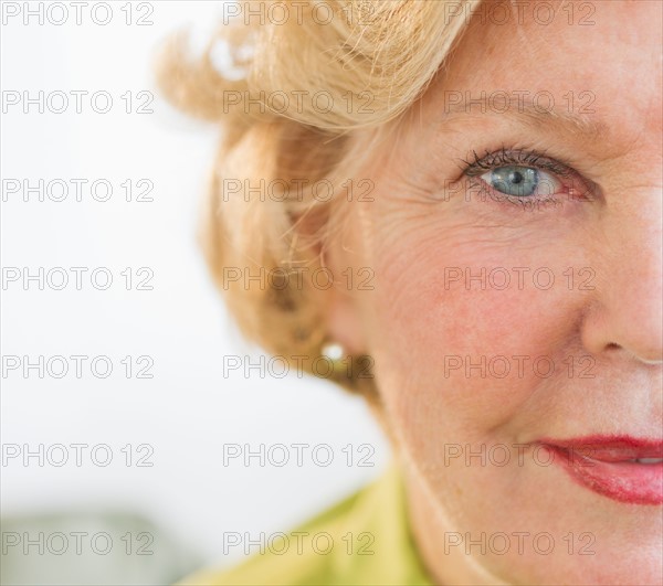 Portrait of smiling senior woman.