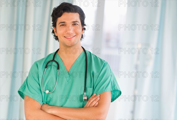 Portrait of male doctor.