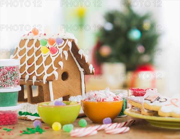 Gingerbread decorations. Photo : Daniel Grill