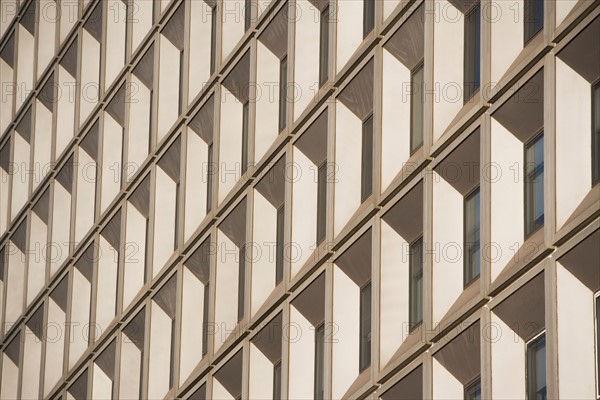 USA, New York state, New York city, close-up of office building. Photo : fotog