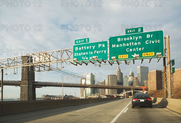 Usa, New York State, New York City, city street. Photo : fotog