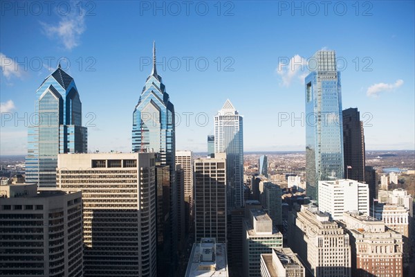 USA, Pennsylvania, Philadelphia, skyscrapers. Photo : fotog