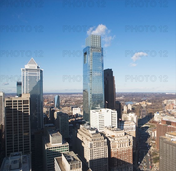 USA, Pennsylvania, Philadelphia, skyscrapers. Photo : fotog