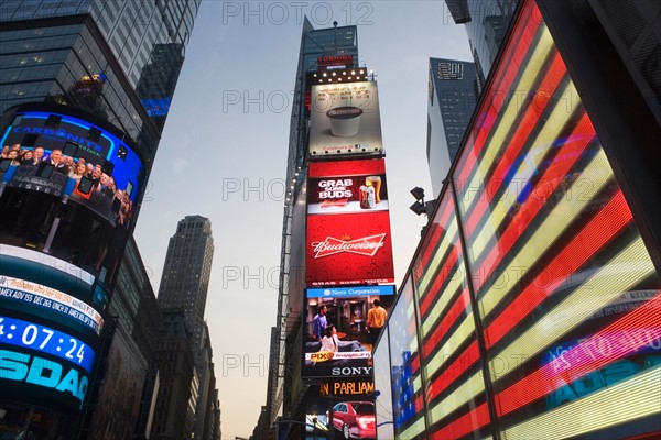 USA, New York State, New York City, Times Square. Photo : fotog