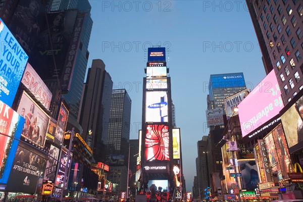 USA, New York State, New York City, Times Square. Photo : fotog