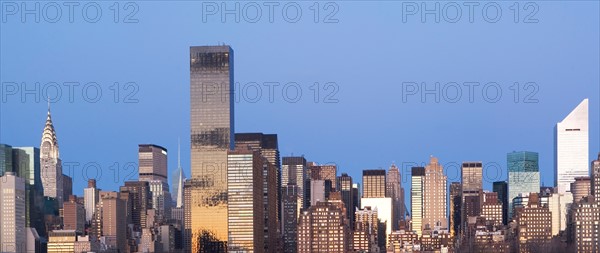 USA, New York State, New York City, panoramic city view. Photo : fotog