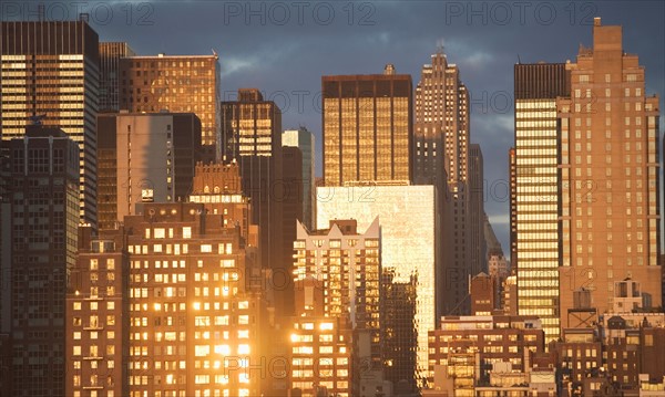 USA, New York State, New York City, part of cityscape. Photo : fotog