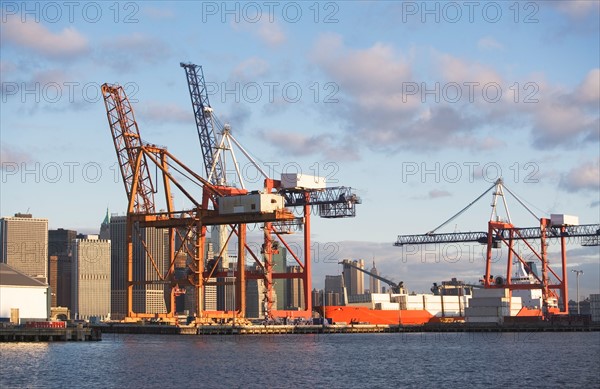 USA, New York State, New York City, loading dock. Photo : fotog