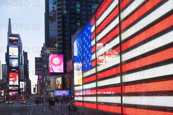 USA, New York State, New York City, Times Square. Photo : fotog