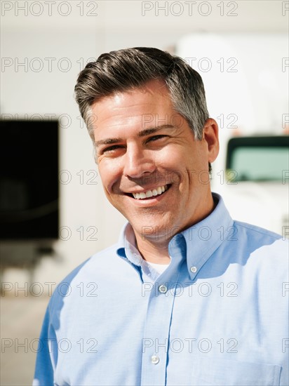 Portrait of businessman.