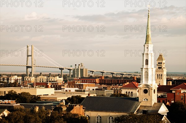 USA, Georgia, Savannah, Cityscape. Photo : Henryk Sadura
