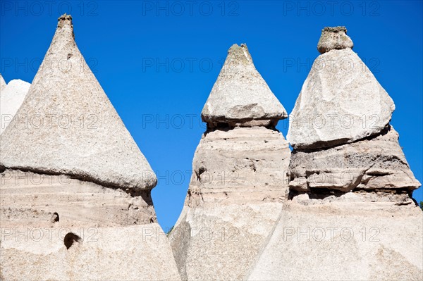 USA, New Mexico, Kasha-Katuwe Tent Rocks National Monument. Photo : Henryk Sadura