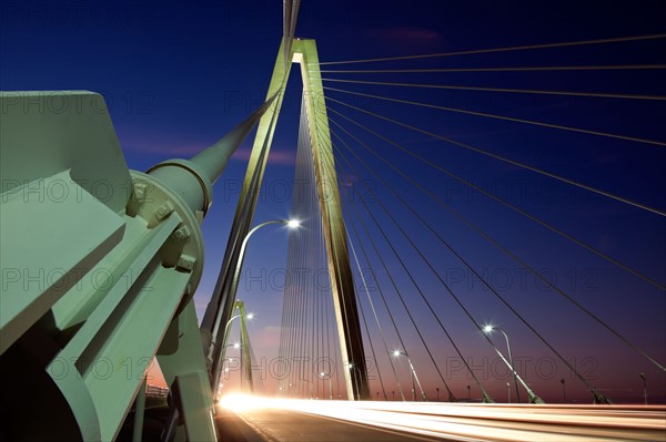 USA, South Carolina, Charleston, Arthur Ravenel Jr. Bridge. Photo : Henryk Sadura