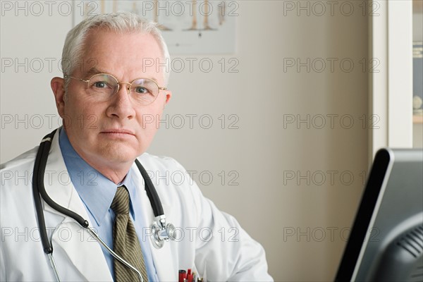 Portrait of male doctor. Photo : Rob Lewine