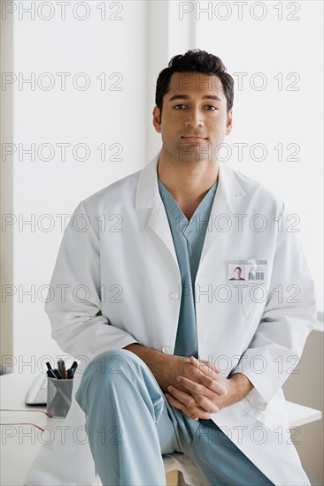 Portrait of male doctor. Photo : Rob Lewine