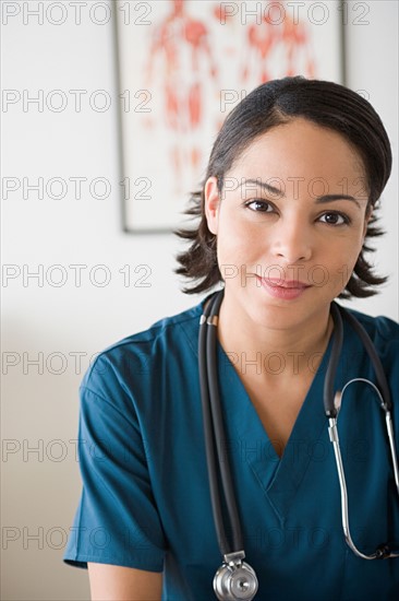 Portrait of female doctor. Photo : Rob Lewine