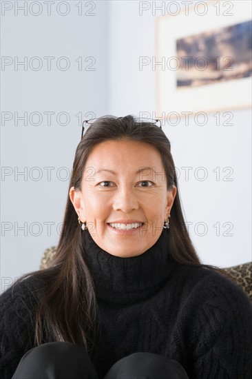 Portrait of smiling mature woman. Photo : Rob Lewine