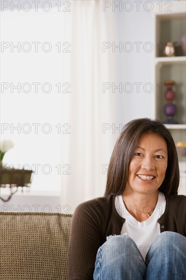 Portrait of smiling mature woman. Photo : Rob Lewine