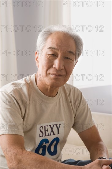 Portrait of retired man. Photo : Rob Lewine