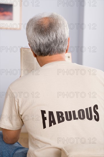 Portrait of retired man. Photo : Rob Lewine