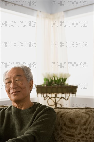 Portrait of retired man. Photo : Rob Lewine