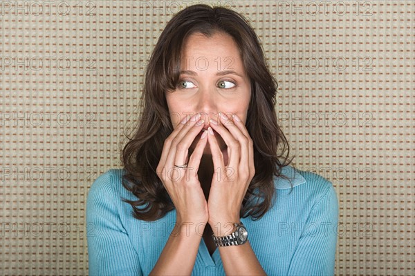 Portrait of surprised woman. Photo : Rob Lewine