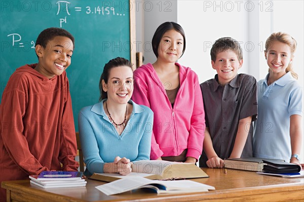 Group portrait of schoolchildren. Photo : Rob Lewine