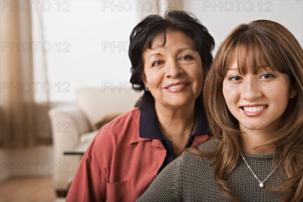 Portrait of grandmother and granddaughter. Photo : Rob Lewine