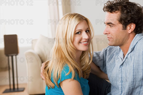 Couple at home party. Photo : Rob Lewine