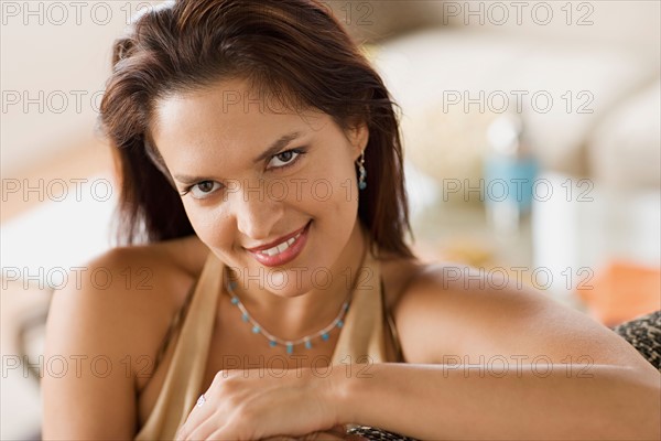 Portrait of smiling woman . Photo : Rob Lewine