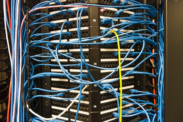 Computer network server.