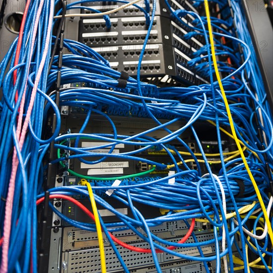 Computer network server.