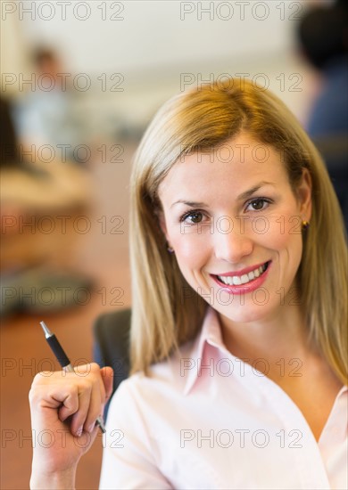 Portrait of businesswoman.