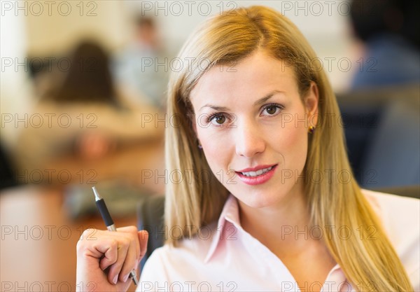 Portrait of businesswoman.