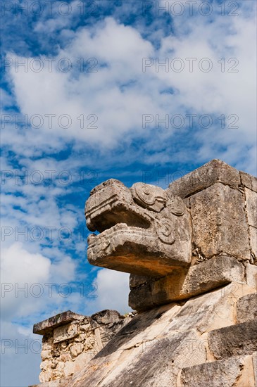 Mexico, Yucatan, Chichen Itza. Mayan ruins.