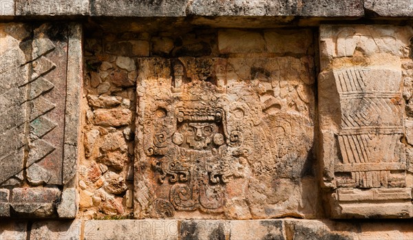 Mexico, Yucatan, Chichen Itza. Mayan ruins.