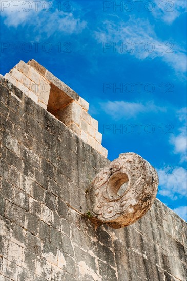 Mexico, Yucatan, Chichen Itza. Mayan ruins.