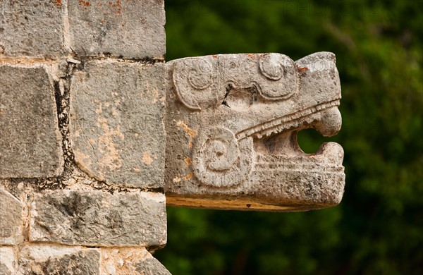 Mexico, Yucatan, Chichen Itza. Mayan ruins.