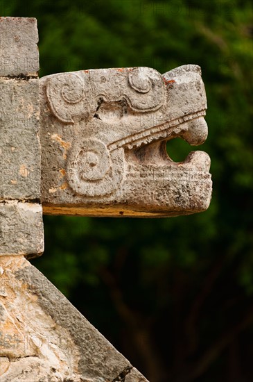 Mexico, Yucatan, Chichen Itza. Mayan ruins.