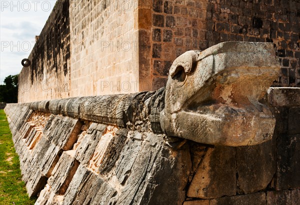 Mexico, Yucatan, Chichen Itza. Mayan ruins.