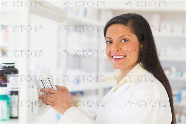 Portrait of pharmacist.