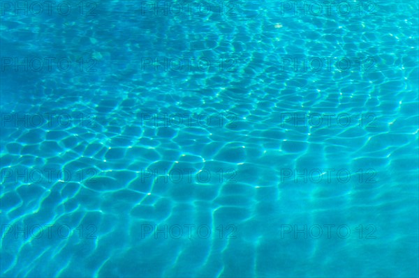 Blue water.