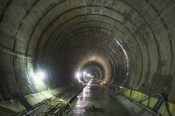 USA, New York, New York City. Construction of Second Avenue Subway. Photo : fotog