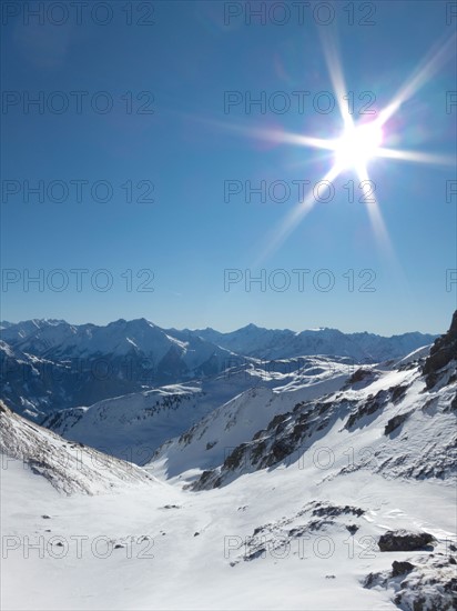 Austria, Zillertal. Mountain Landscape. Photo : Johannes Kroemer